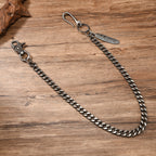 Vintage Feather Pendant Pants Chain