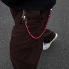Volcanic stone single product unique pants chain