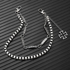 Exclusive design metal double chain waist chain