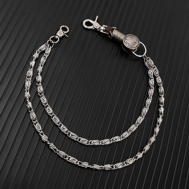 Fashionable multi-layer chain