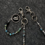 Volcanic stone unique creative accessories pants chain