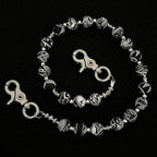 Flower silicone pants square scarf personalized pants chain