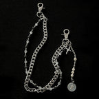 Handmade Beaded Cuban Trouser Chain