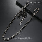 Ghost Bayonet Dagger Pendant Pants Chain