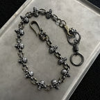 Dark Punk Skull Pants Chain