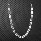 Cold style metal blade trouser chain