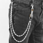 Punk hip-hop leather accessories waist chain