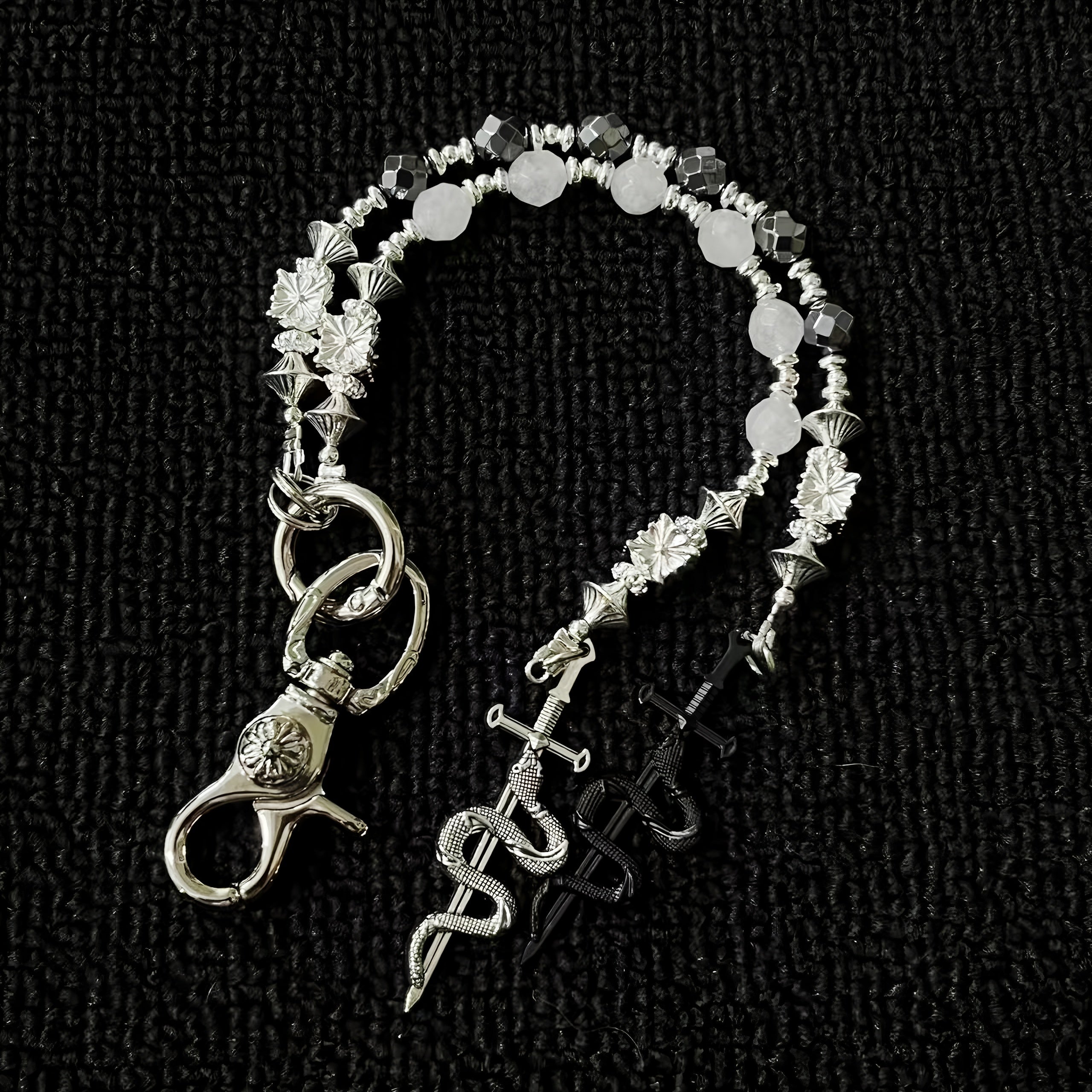 Viper pants chain keychain