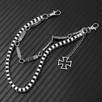 Exclusive design metal double chain waist chain