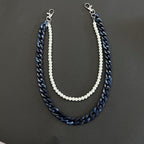 Double chain original street thick pants chain