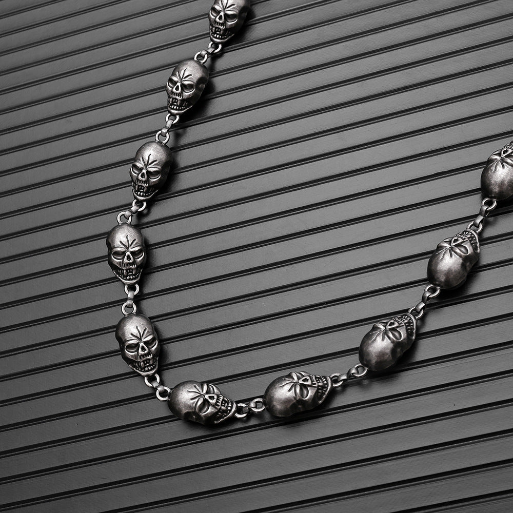Vintage skull trouser chain