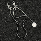 Retro mixed pearl handmade trendy denim waist chain