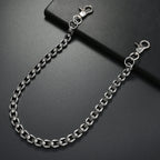 Single chain metal skull trouser chain