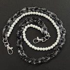 Double-layer thick pearl pants chain