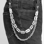 Punk Blade Shape Multi-Layered Pants Chain
