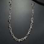 Personalized spike pants chain