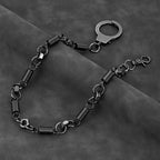 Simple handcuffs screw nut pants chain