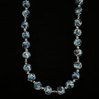 New blue camouflage silicone pants chain