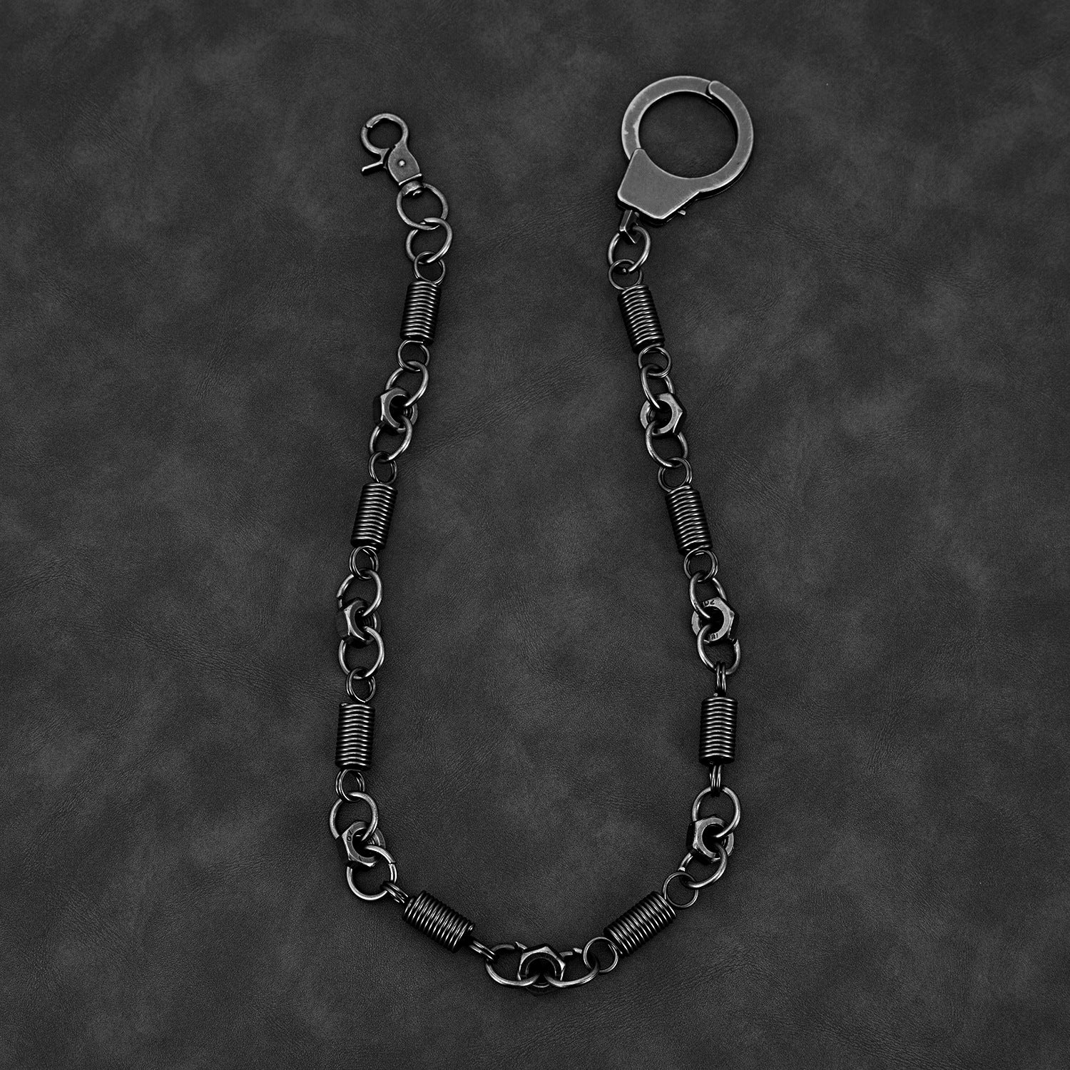 Simple handcuffs screw nut pants chain
