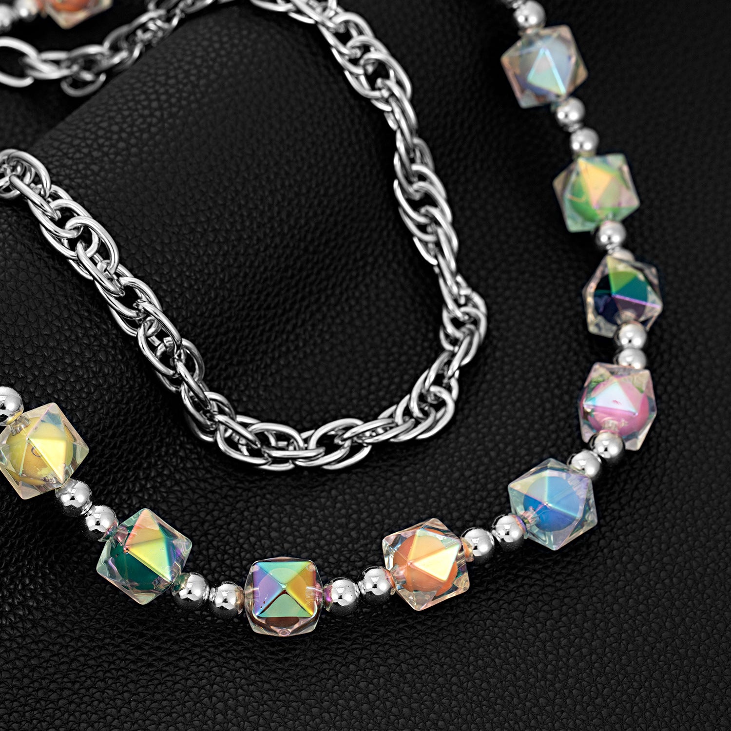 Double chain colorful candy trend hip hop hot selling pants chain