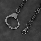 Simple handcuffs screw nut pants chain