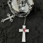 Element Cross Pendant Pants Chain