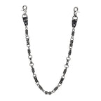 Dark spring trendy trouser chain