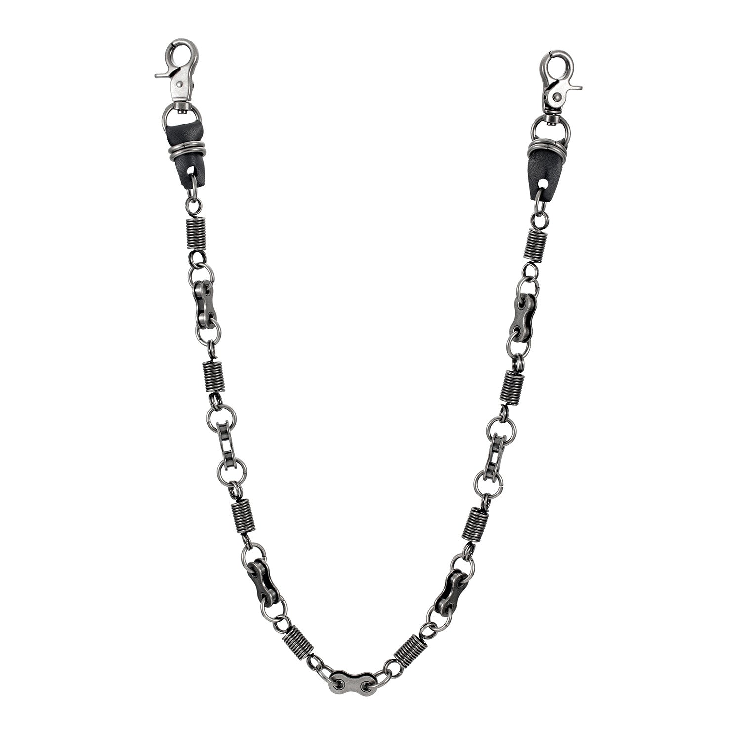 Dark spring trendy trouser chain