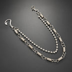 Metal spring accessory trouser chain