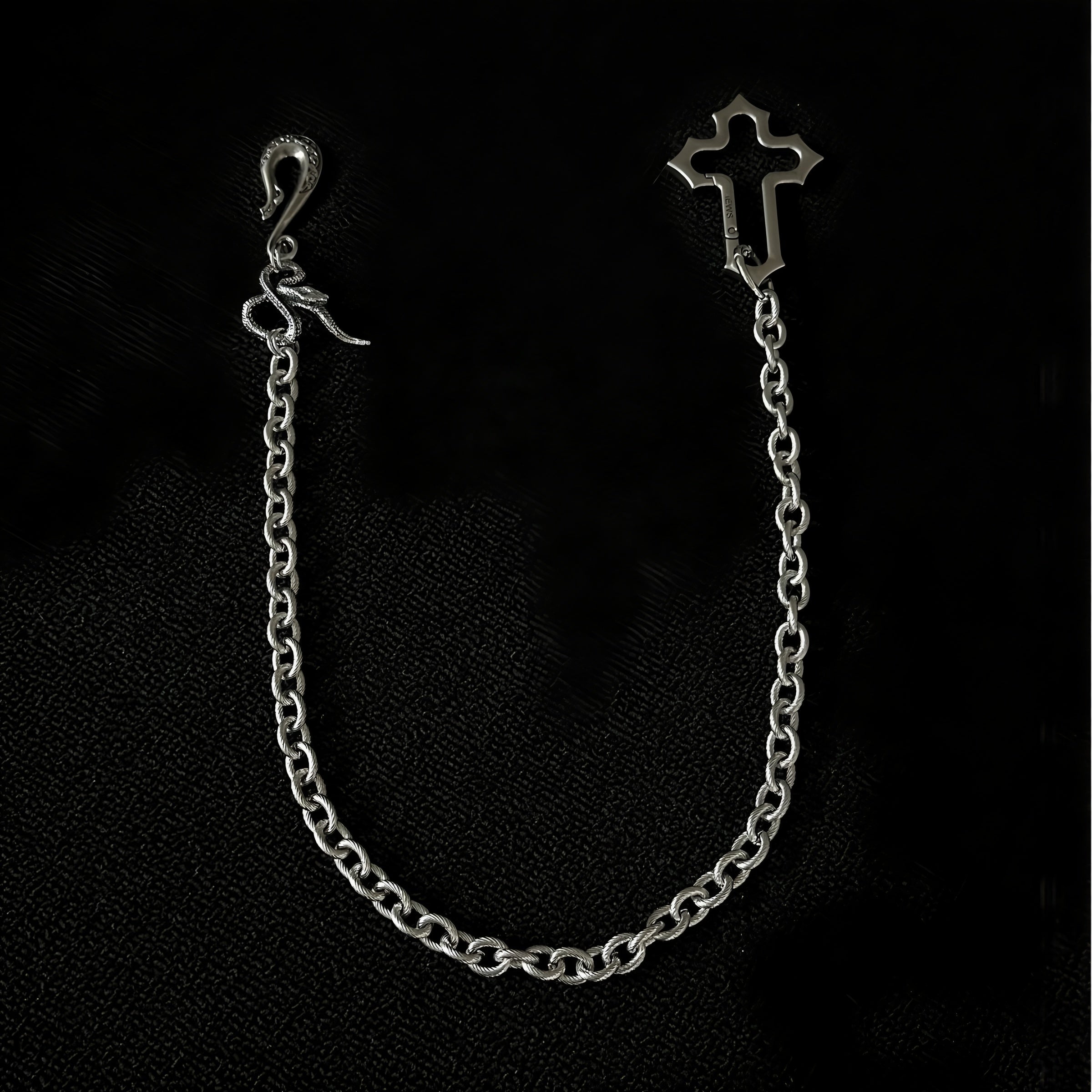 Viper Cross Pants Chain Hip Hop Pants Chain