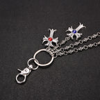 Double cross jeans chain