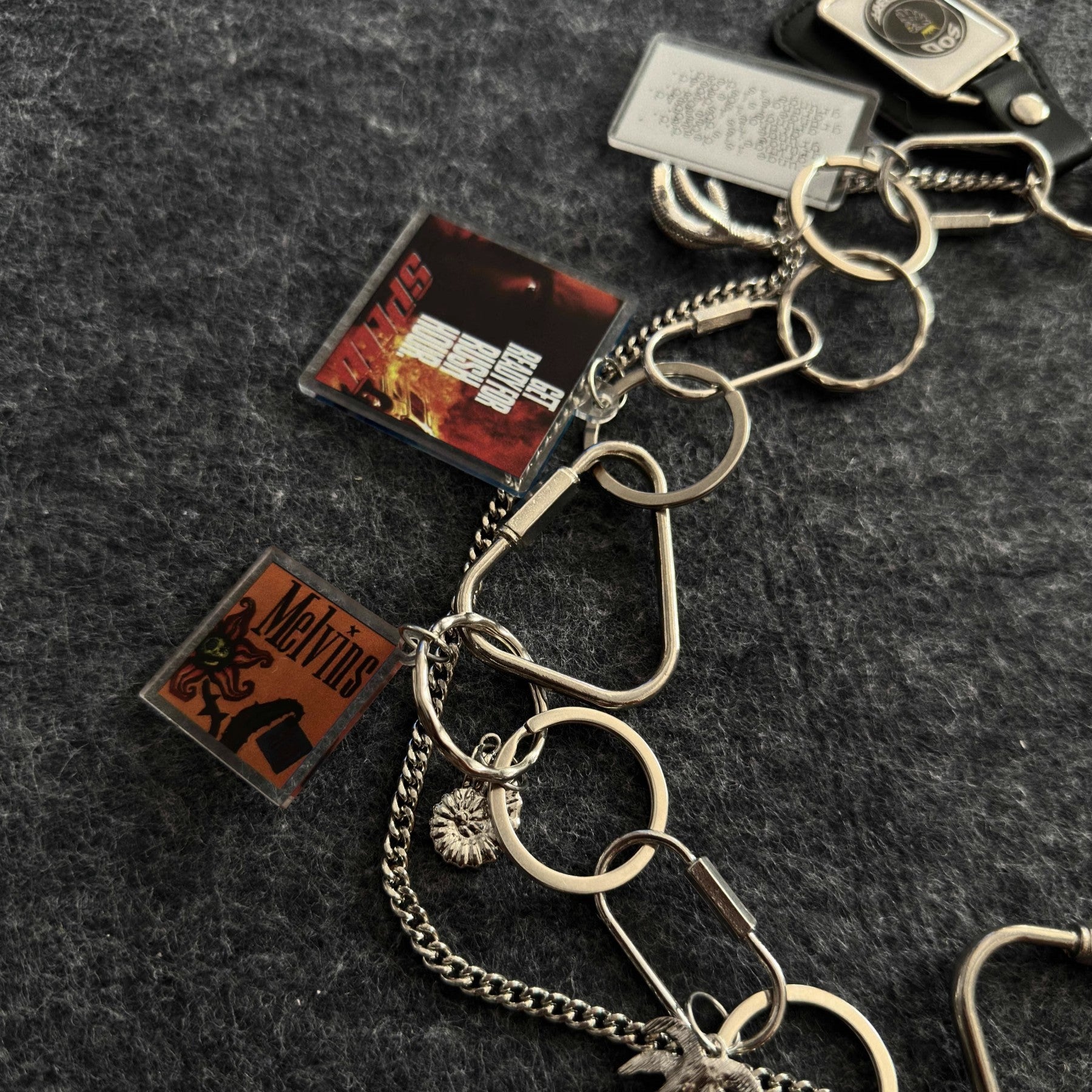 Movie multi-element trouser chain charm
