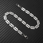 Cold style metal blade trouser chain