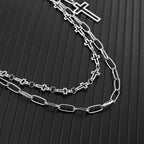 Personalized street hip-hop cross pants chain
