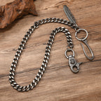 Vintage Feather Pendant Pants Chain