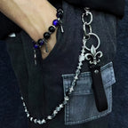 New dark style cross handmade trouser chain