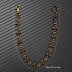 Vintage skull trouser chain Halloween trouser chain