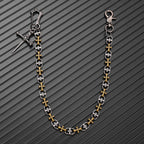 Personalized design cross pants chain