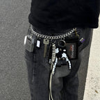 Creative skull palm waist chain
