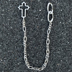 Cross stitching waist chain