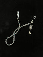 Blue-Dragon Bone Bead Pants Chain