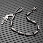 Personalized bullet design trouser chain