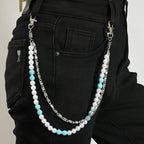 Original Fashion Turquoise Bead Pants Chain