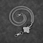 Double chain thick chain elephant pants chain