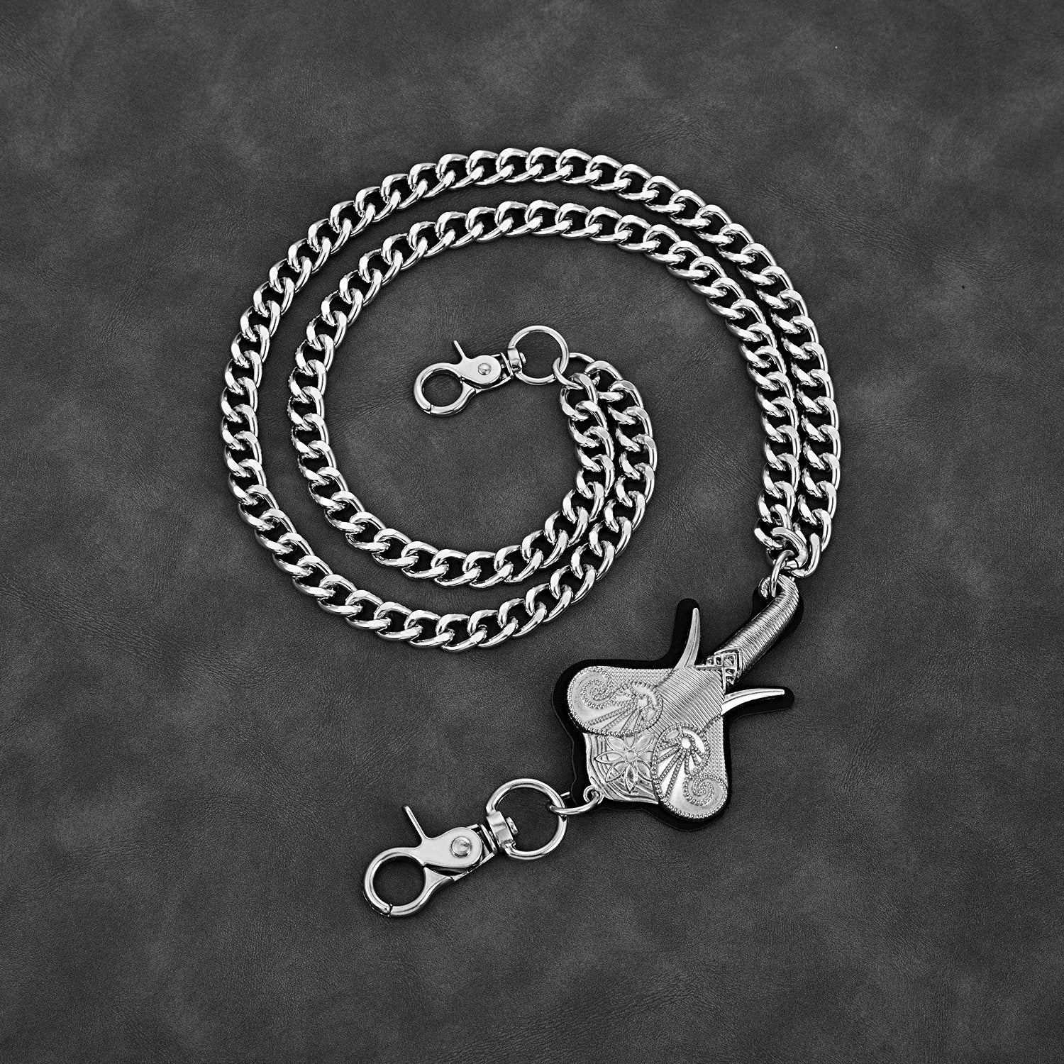 Double chain thick chain elephant pants chain