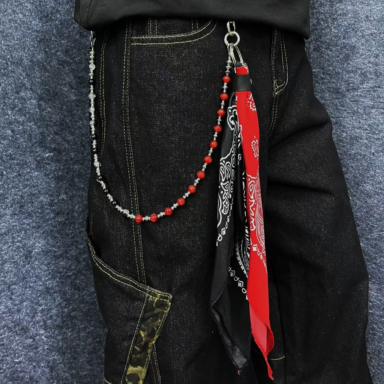 Cashew Flower Square Pants Chain