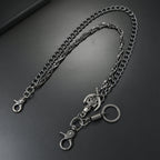Skull Pendant Multi-layered Pants Chain