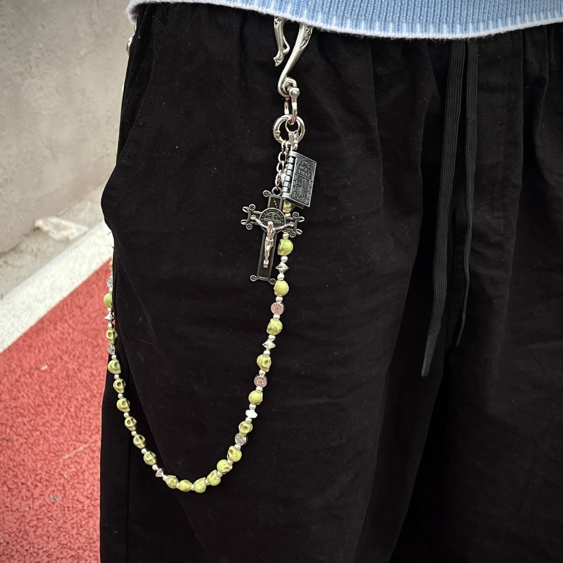 Volcanic Stone Creative Accessory Pants Chain