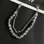 Original thorn-shaped pearl pants chain