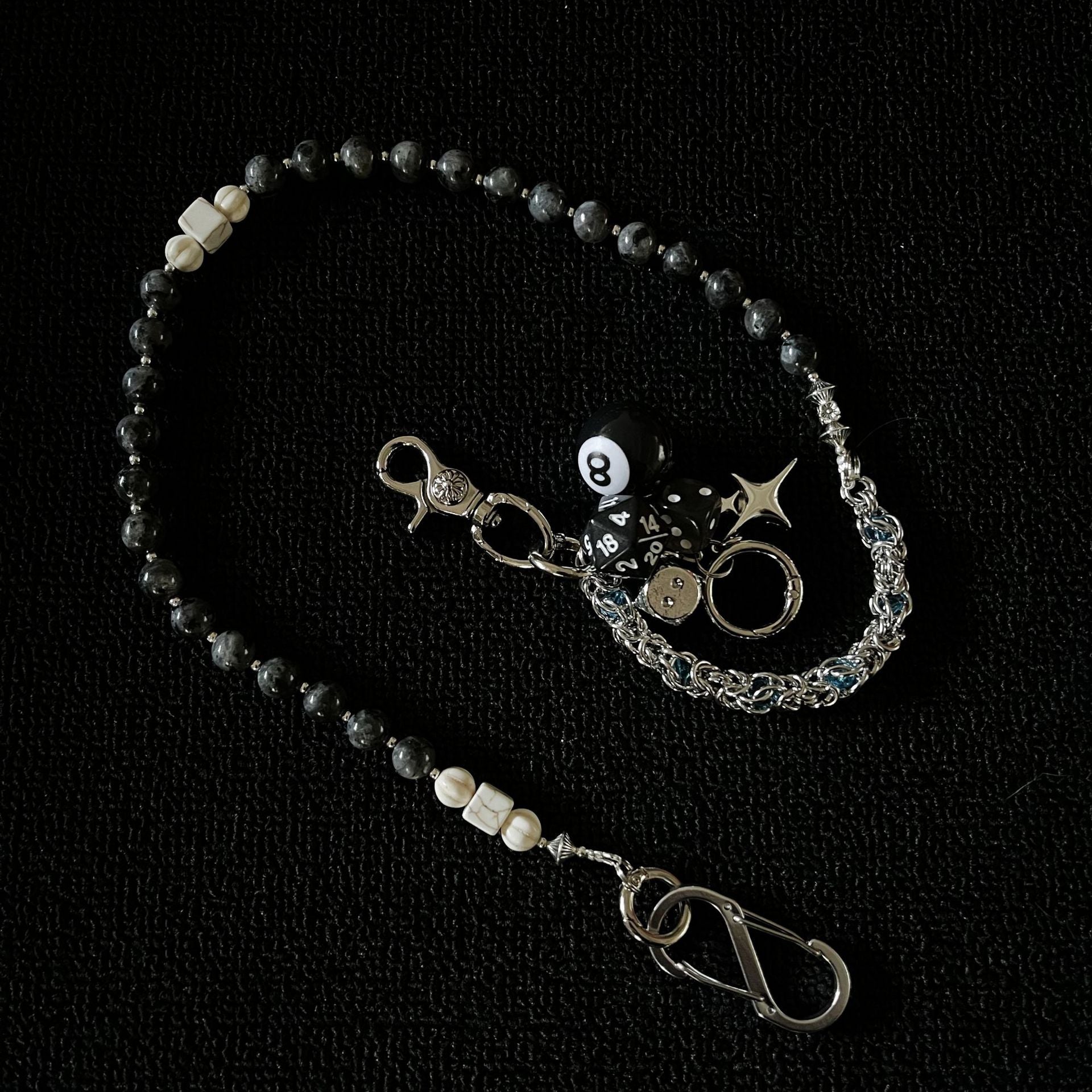 Dark Subculture Y2K Handmade Pants Chain